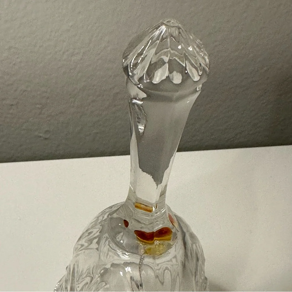 Crystal Zajecar 24 Percent Lead Vintage Crystal Hand Bell